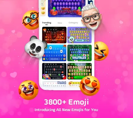 Emoji Keyboard Fonts & Themes android App screenshot 0