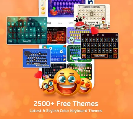 Emoji Keyboard Fonts & Themes android App screenshot 1